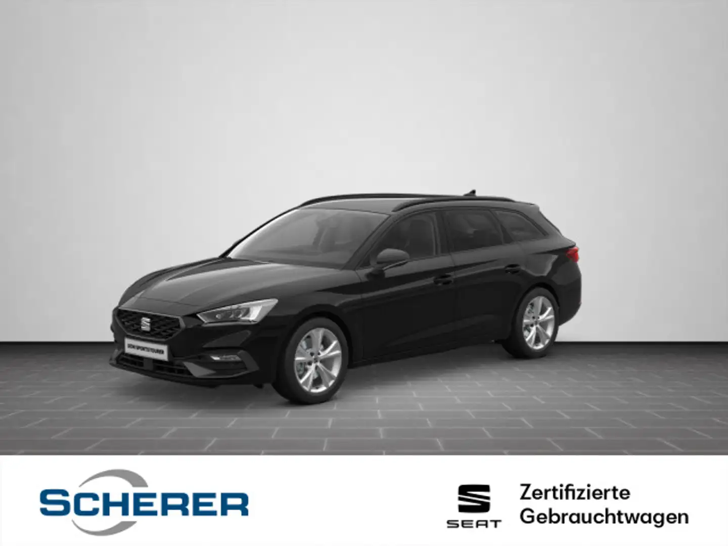 SEAT Leon Sportstourer FR 1.5 TSI LED NAVI ACC RFK KE Schwarz - 1