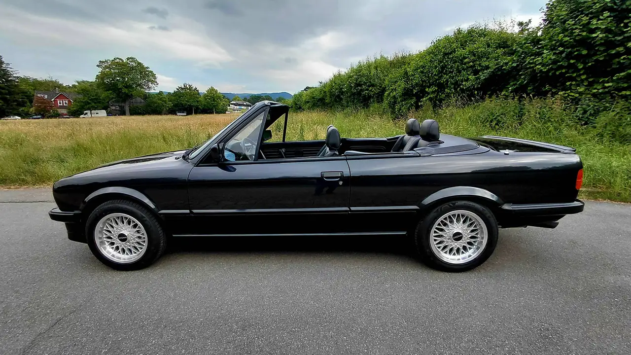 BMW 320 i Cabrio E30 shadowline VFL, H-Zulass., Note 2+, foto 7