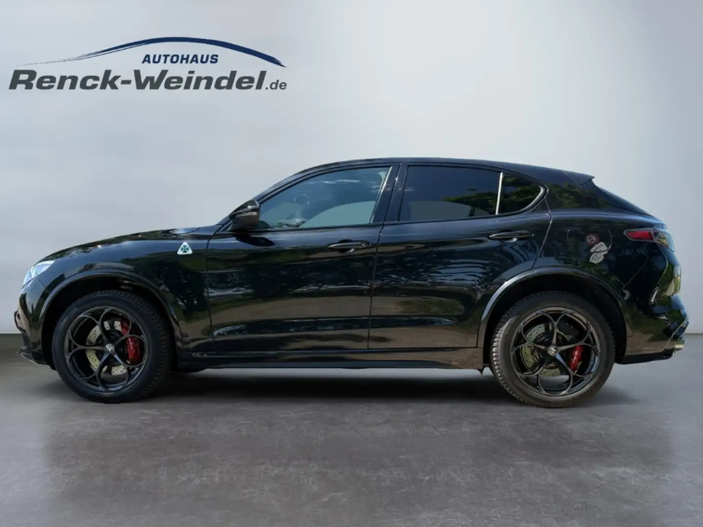 Alfa Romeo Stelvio Quadrifoglio Q4 2.9 Bi-turbo AD Panorama Navi Lede Schwarz - 2