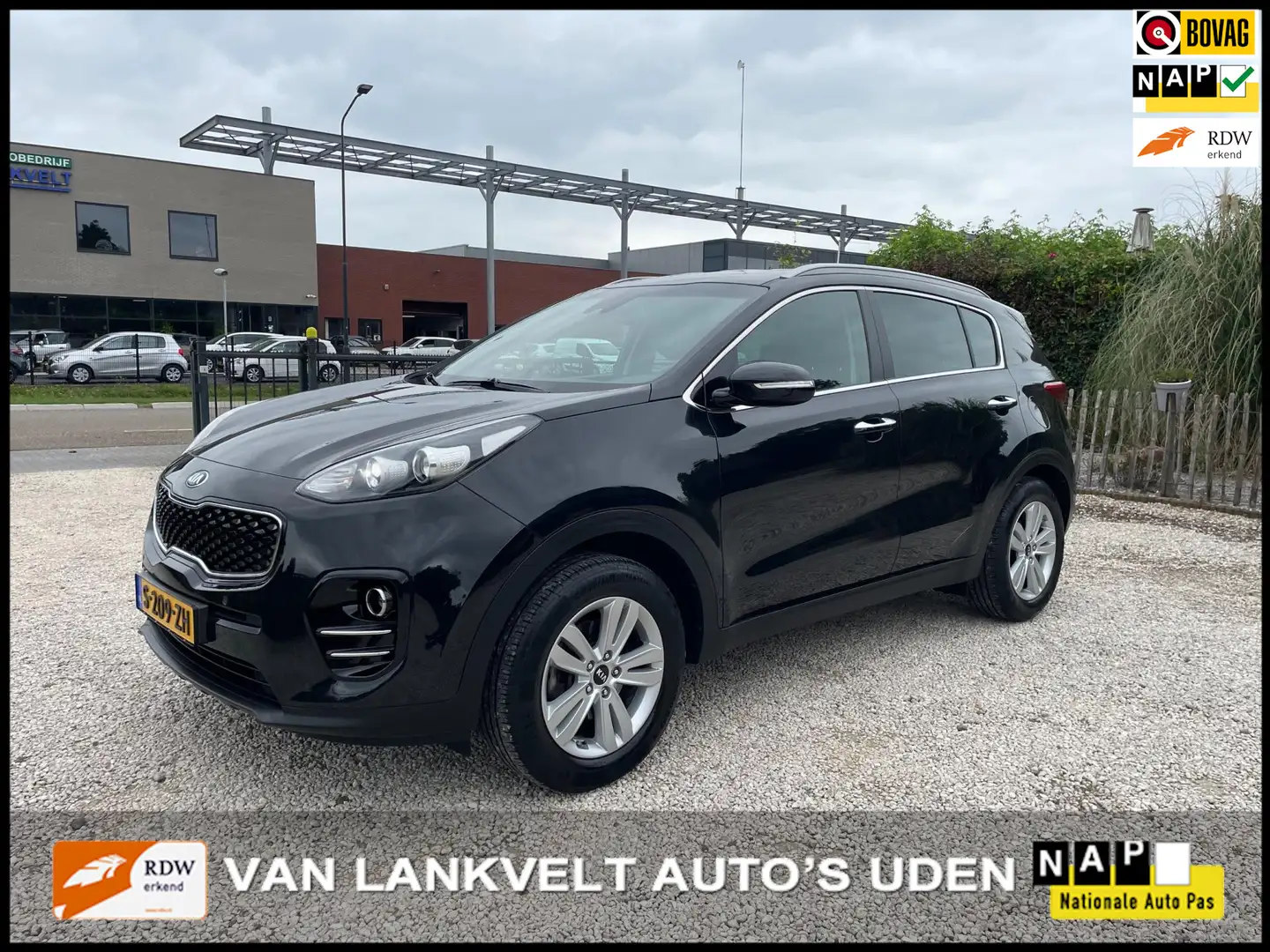 Kia Sportage 1.6 GDI Design Edition JBL, LEDER, Apple Carplay, Zwart - 1