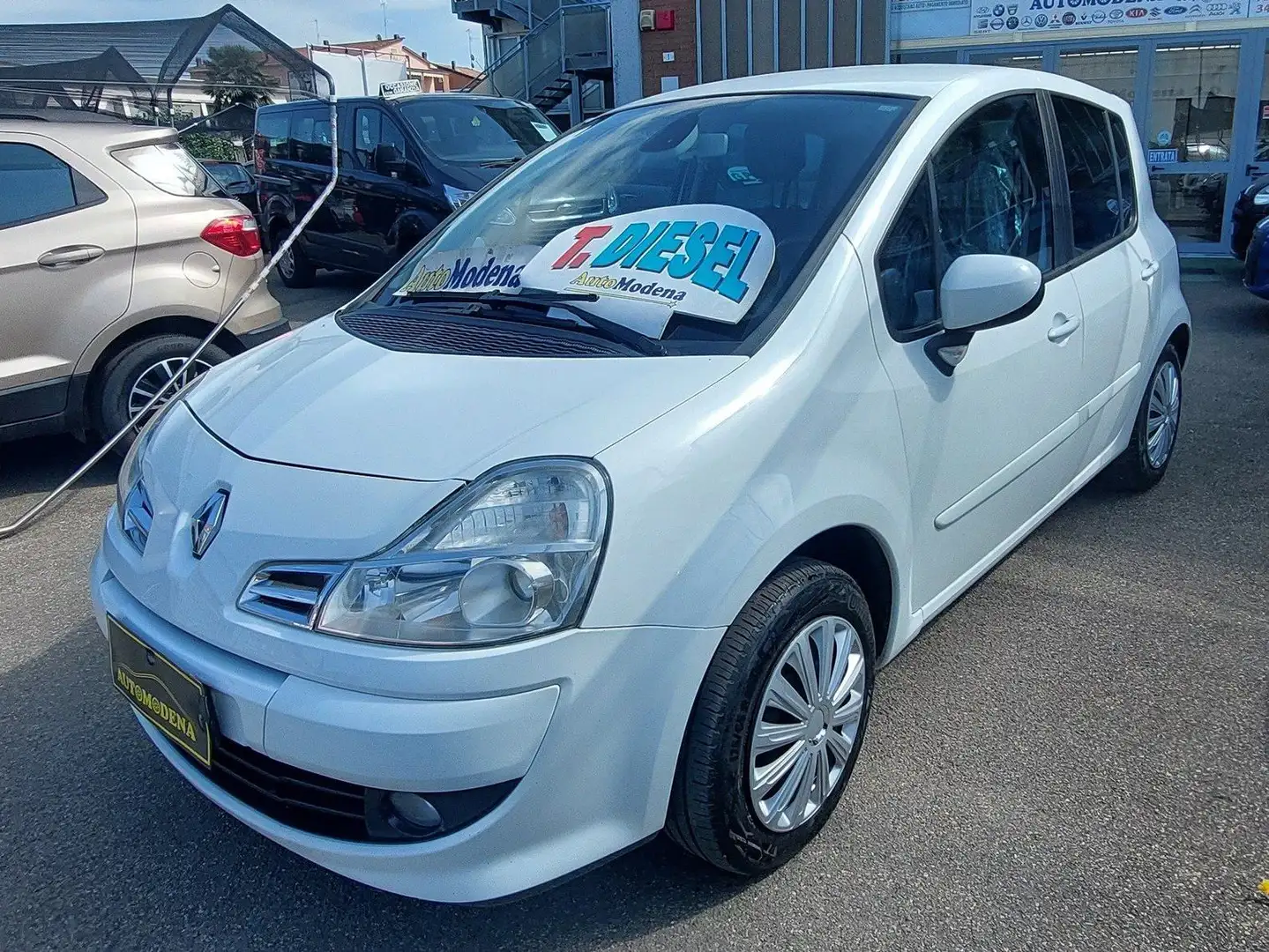 Renault Modus Modus 2008 1.5 TURBO DIESEL X NEOPATENTATI!!!90cv Bianco - 1