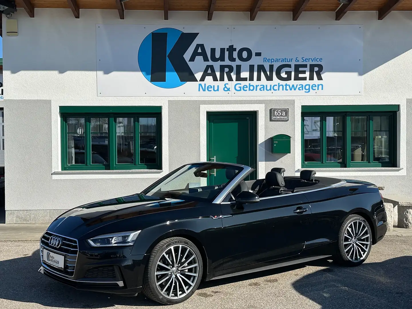 Audi A5 Cabrio 2,0 TDI sport S-tronic *S-LINE* Schwarz - 2