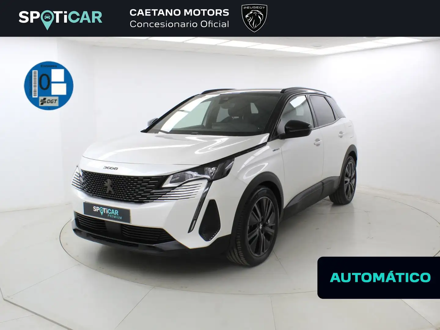 Peugeot 3008 Hybrid 300 e-EAT8 GT Blanco - 1