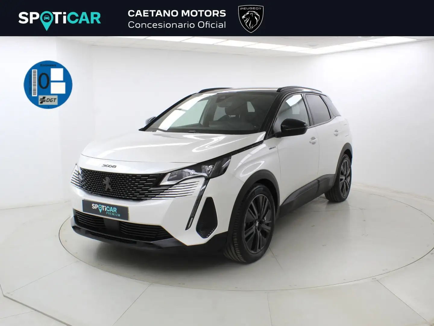 Peugeot 3008 Hybrid 300 e-EAT8 GT Blanco - 2