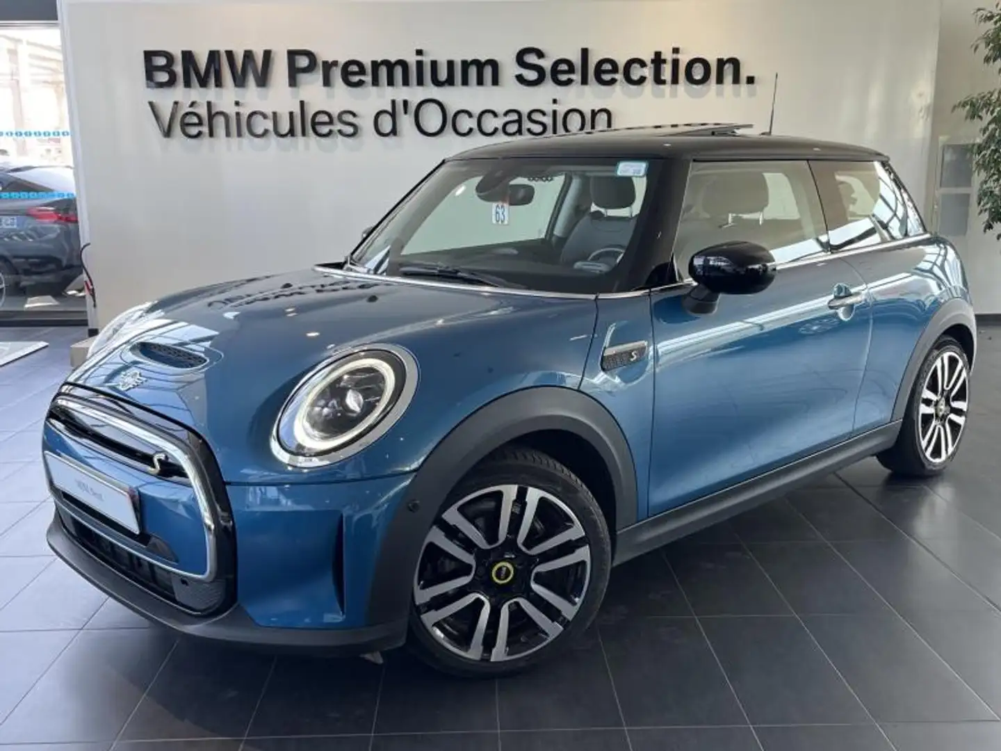 MINI Cooper SE Cooper SE 184ch Edition Premium Plus BVA 5CV Bleu - 1