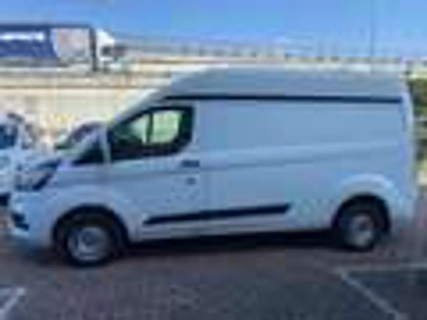 Ford Transit Custom 280 2.0 EcoBlue L1H1 Tetto Alto Passo Lungo Bianco - 1