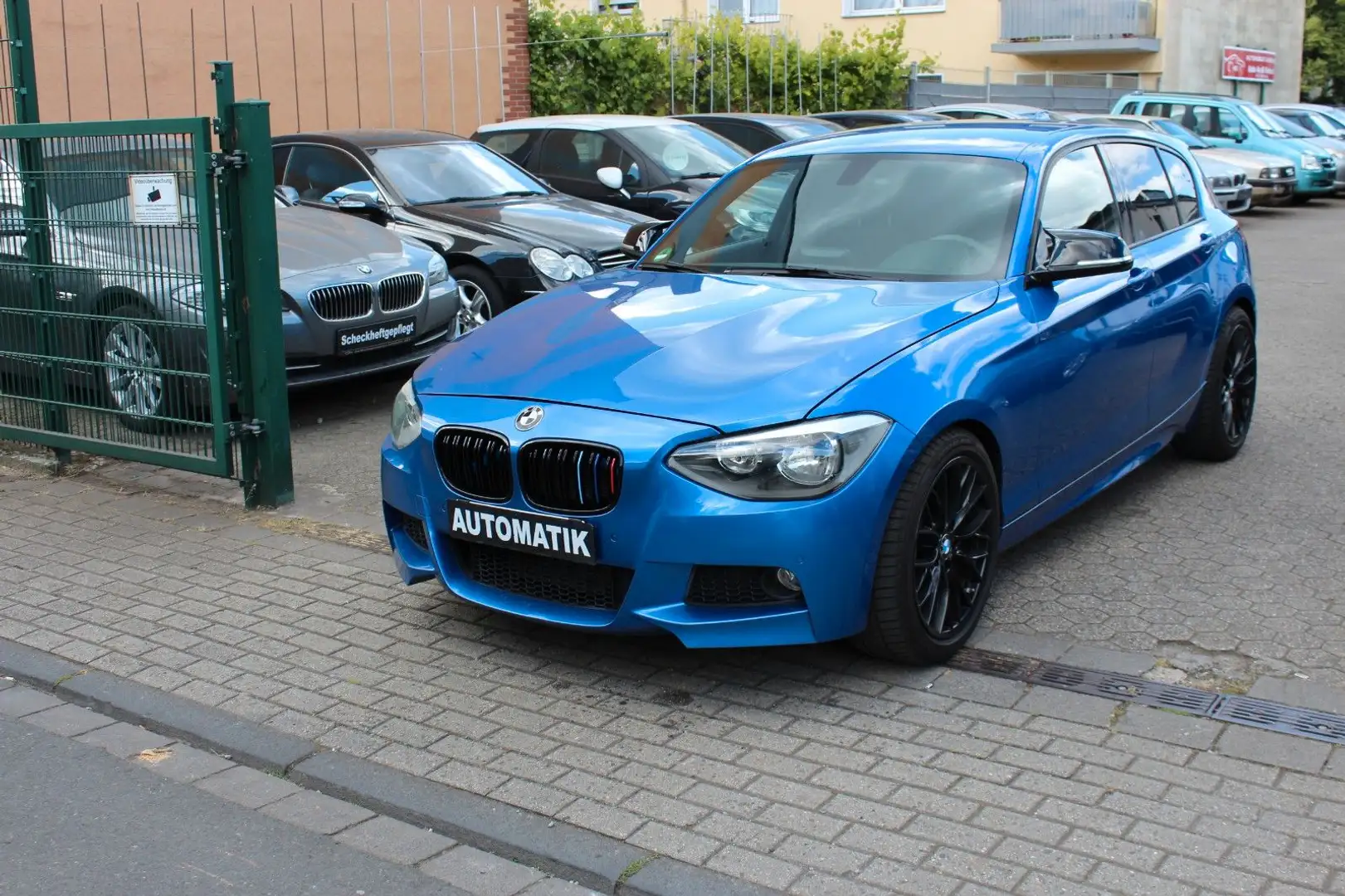 BMW 118 i/M-Paket/Steurkette Neu/Alcan/Start-Stop/SHz Blau - 1