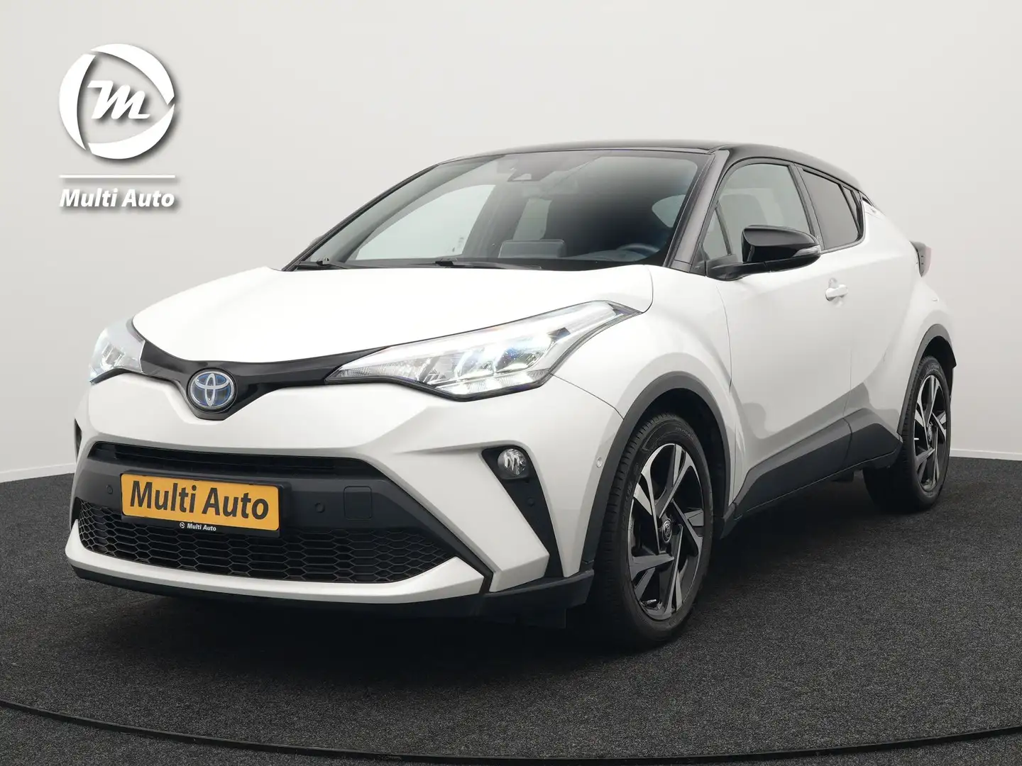 Toyota C-HR 2.0 Hybrid Style 184pk Dealer O.H. | Half Lederen Wit - 1