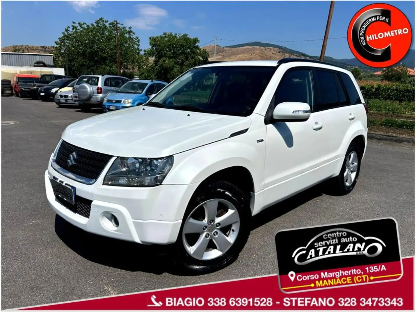 Suzuki Grand Vitara 1.9 DDiS 5p. Exec.Crossover Blanc - 1