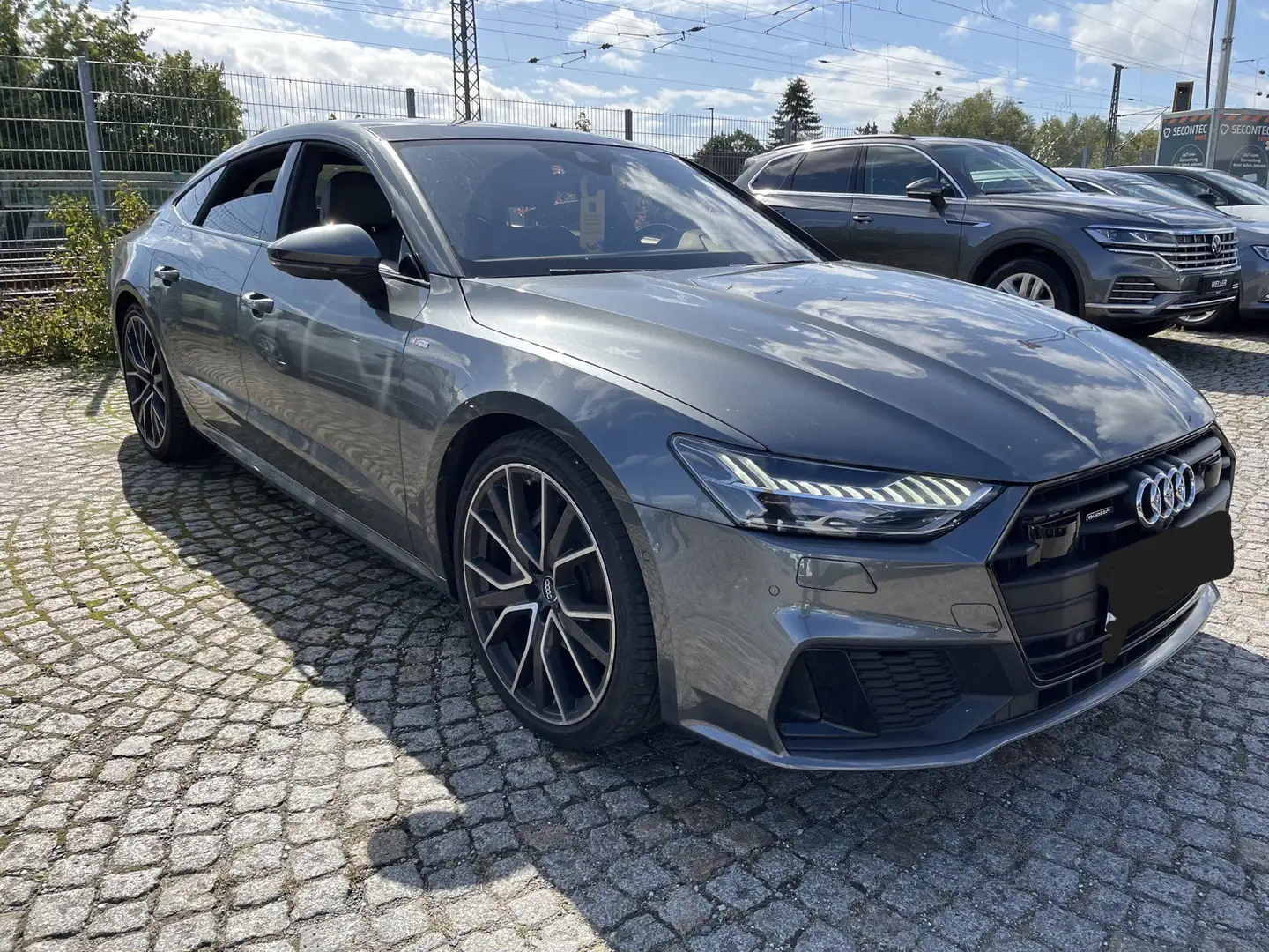 Audi A7 50 TDI S line HUD Luft Matrix B&O Pano STHZ 21" Grau - 2