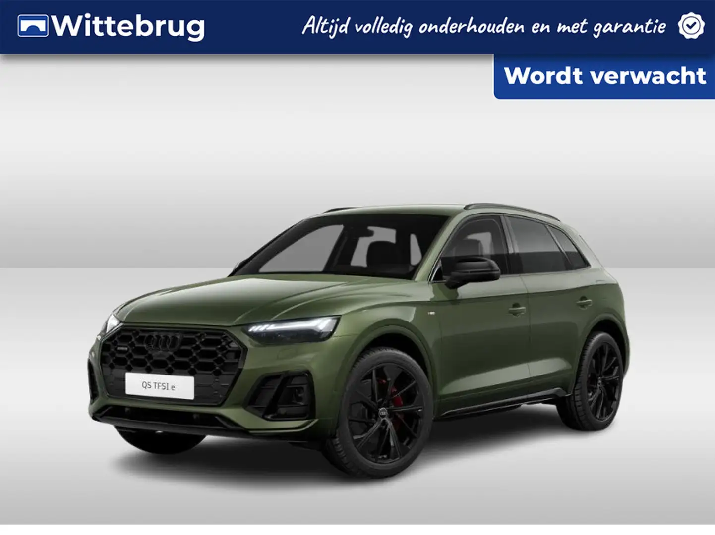 Audi Q5 50 TFSI e 299pk quattro S Line | Luchtvering | Tou Groen - 1