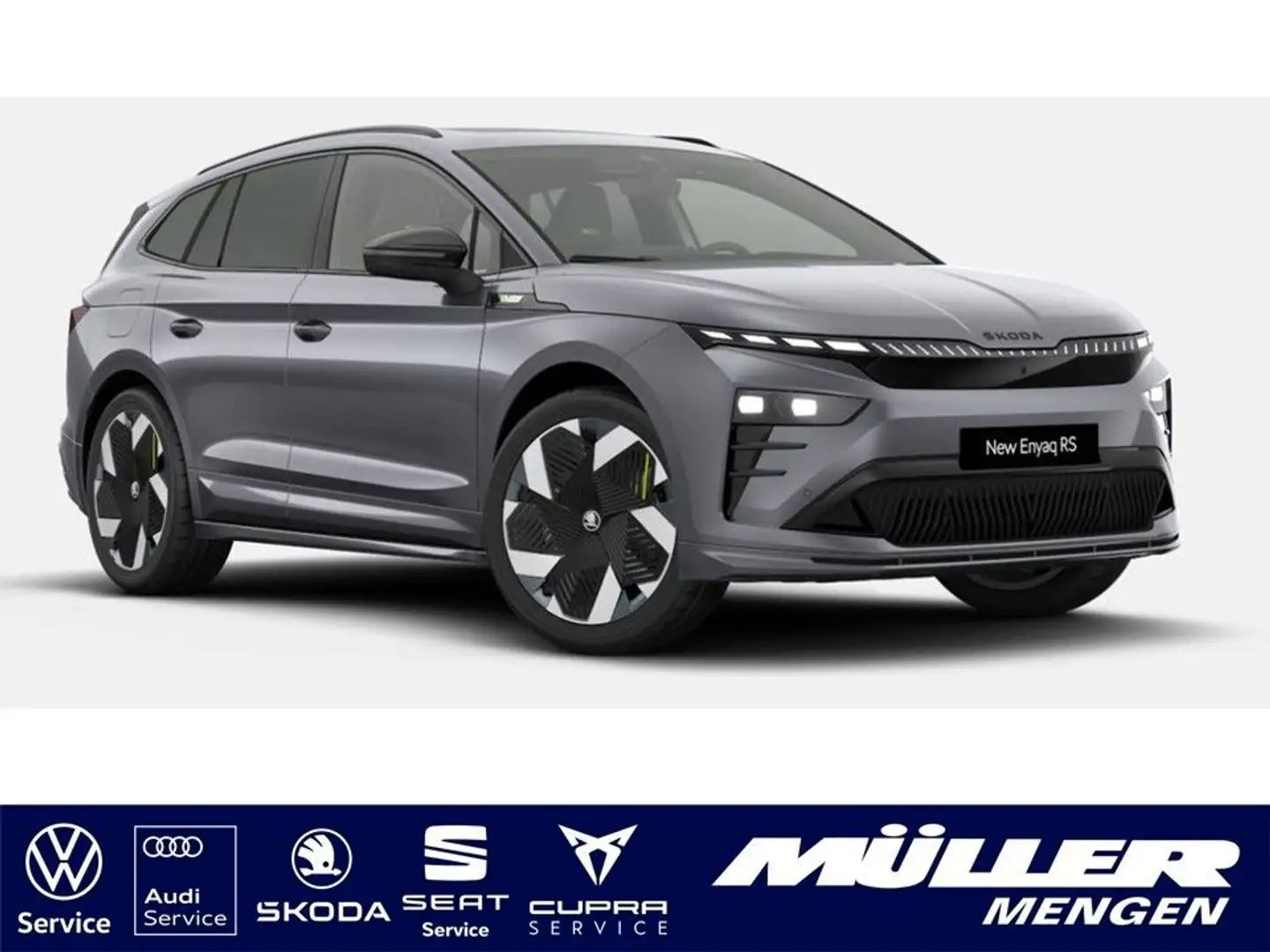 Skoda Enyaq RS NEUES MODELL Maxx|Panoramadach|AHK Grau - 1