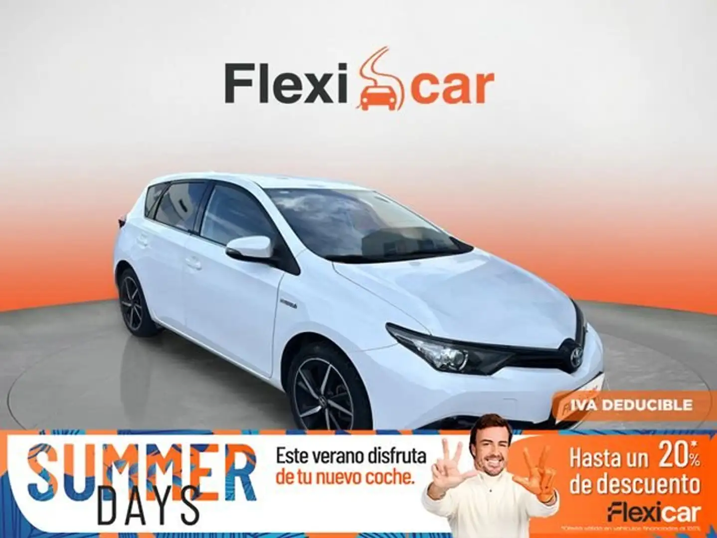 Toyota Auris hybrid 140H Feel! Edition Blanco - 1