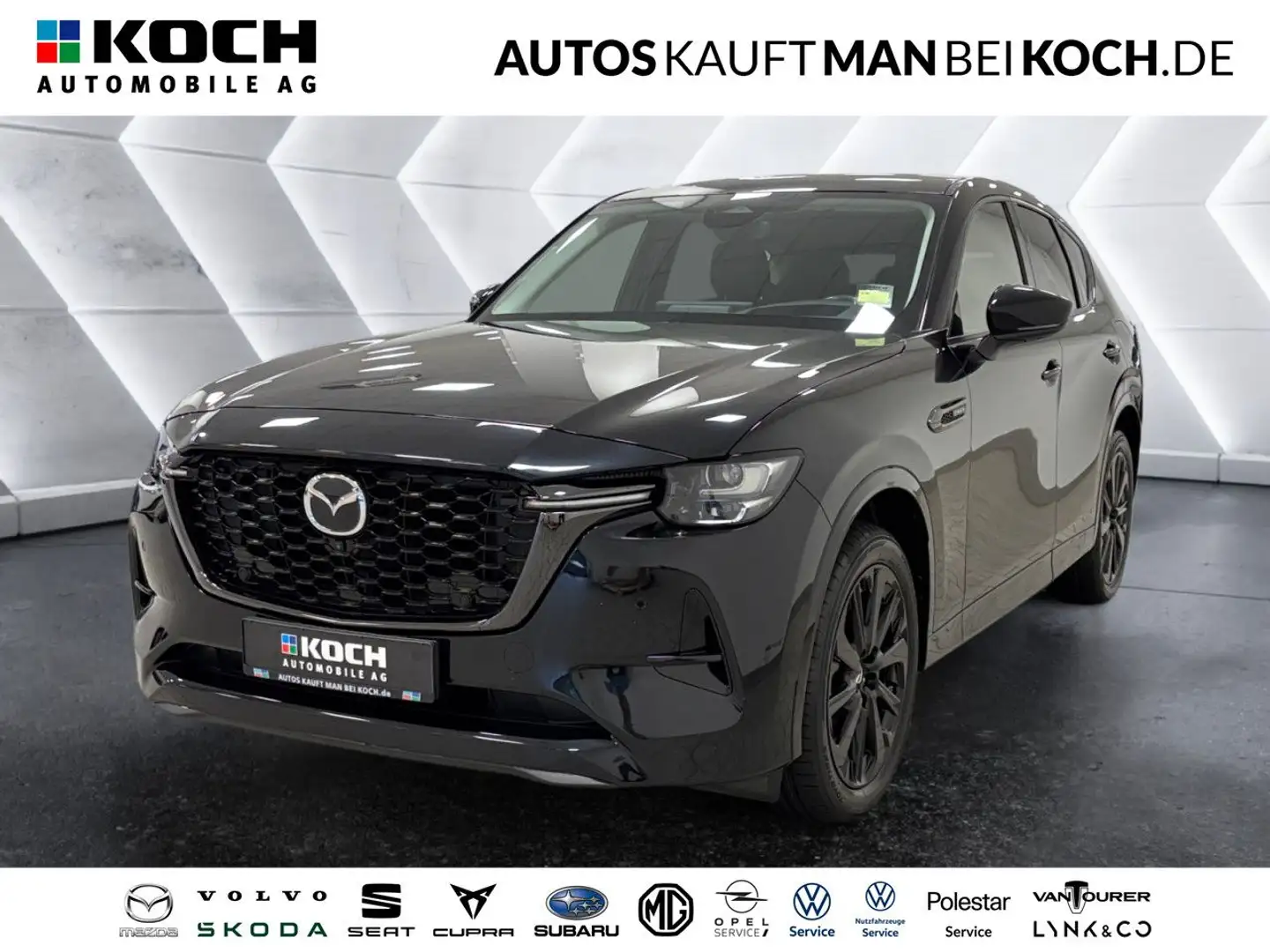 Mazda CX-60 e-SKYACTIV PHEV HOMURA LEDER MATRIX BOSE 360 Zwart - 1