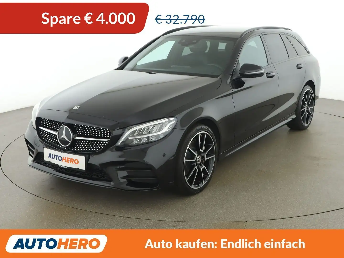 Mercedes-Benz C 220 C 220 d T AMG Line Noir - 1