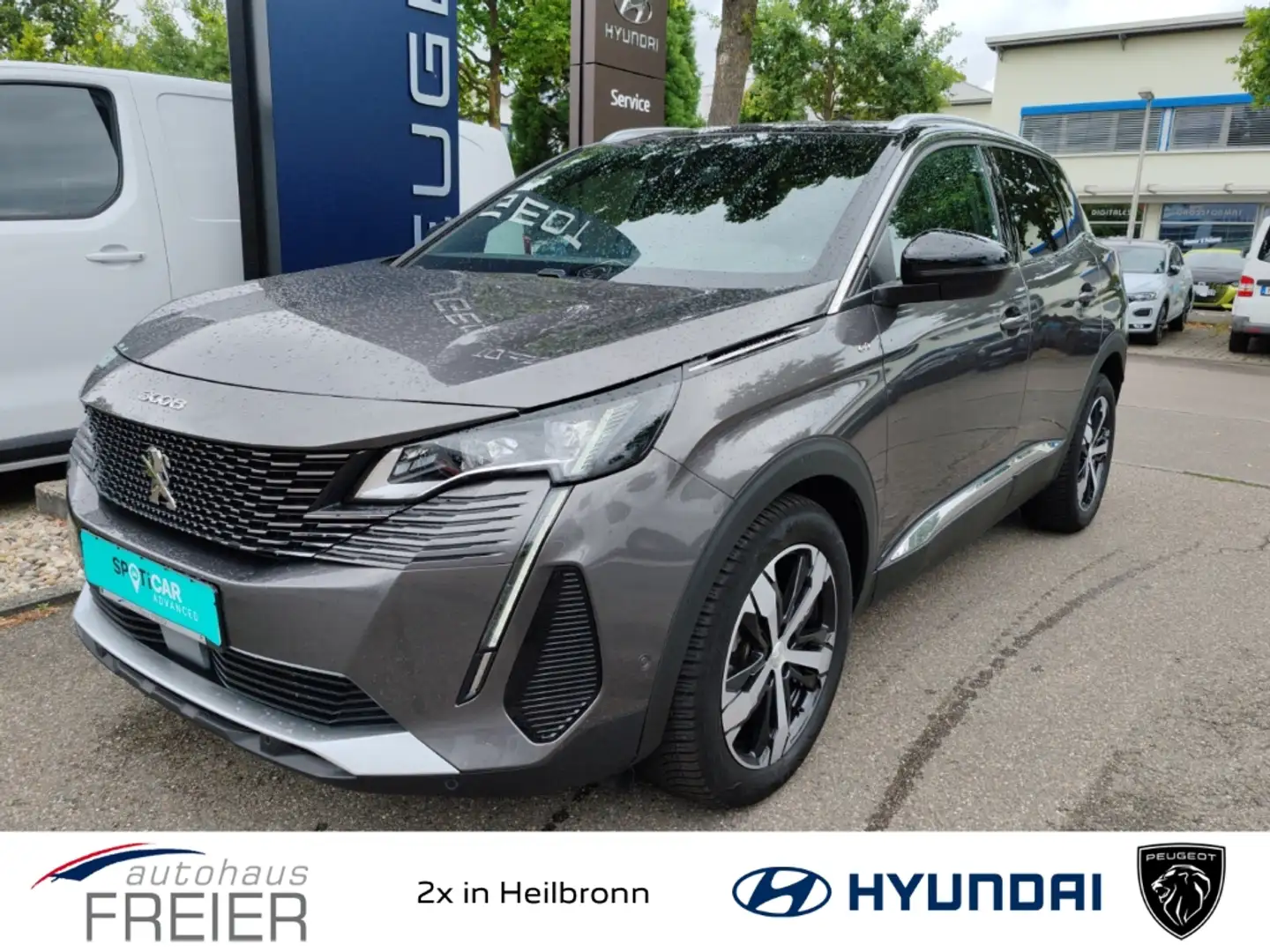 Peugeot 3008 GT 1.5 BlueHDi 130 EU6d Navi Digitales Cockpit LED Grau - 1