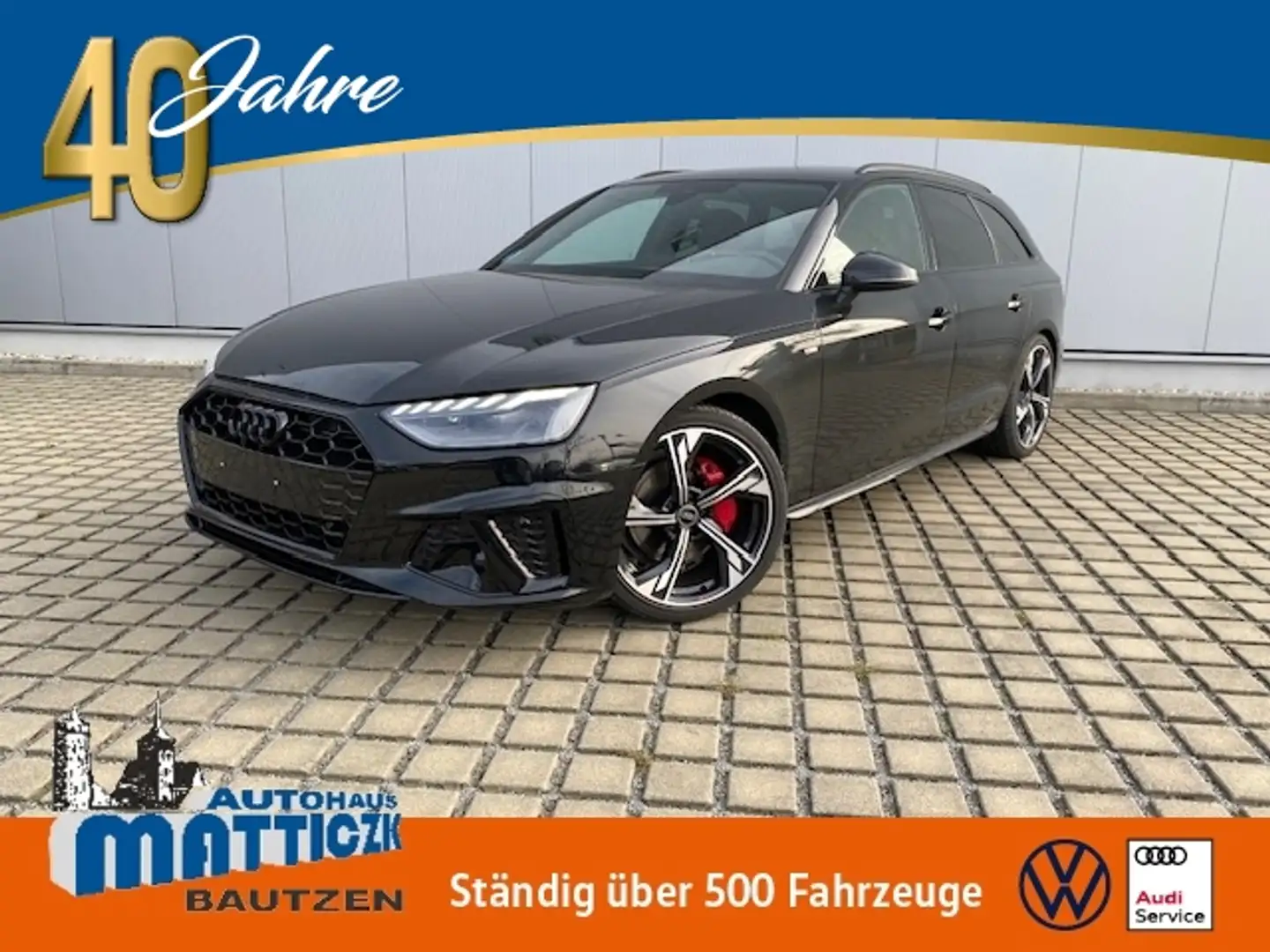 Audi A4 Avant 40 TFSI S-tr. S line COMPETITION-EDITION-PL Schwarz - 1