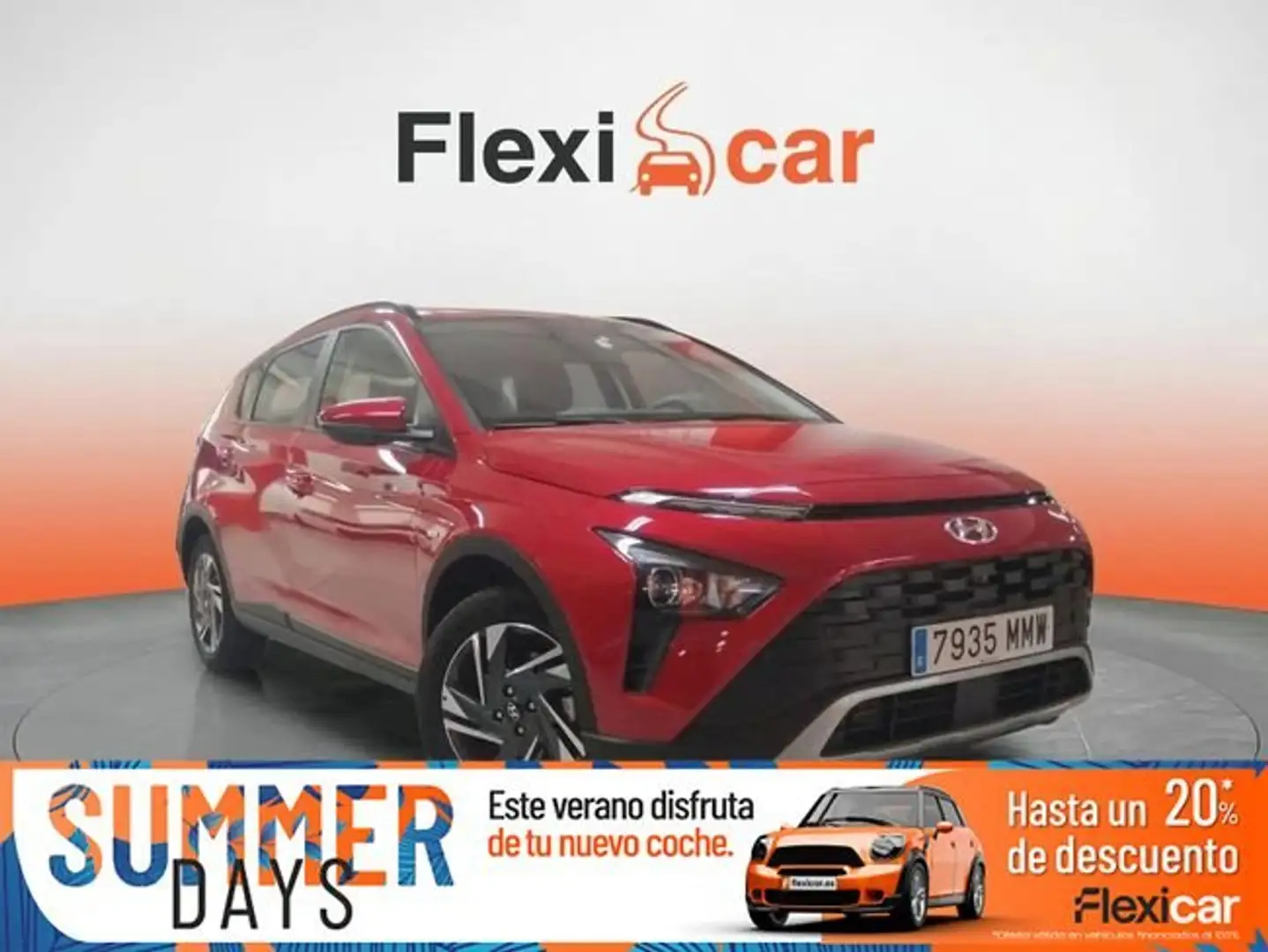 Hyundai BAYON 1.0 TGDI 74kW (100CV) 48V Klass Rojo - 1