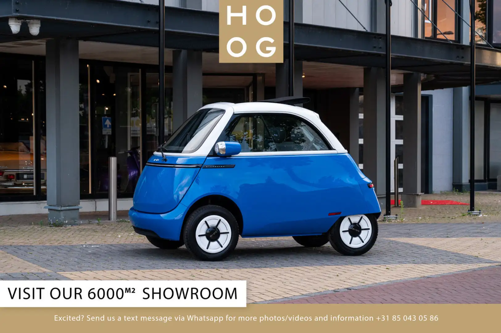 Micro Microlino L7 - 90km/u - 177km range Синій - 1