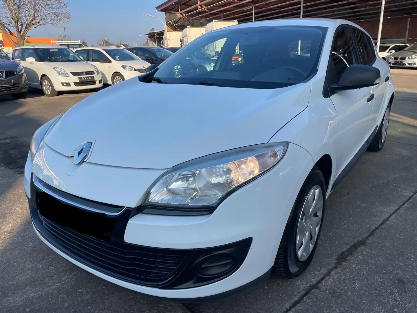 Renault Megane III Lim. 5-trg. Expression/2 Sitzer LKW Weiß - 1