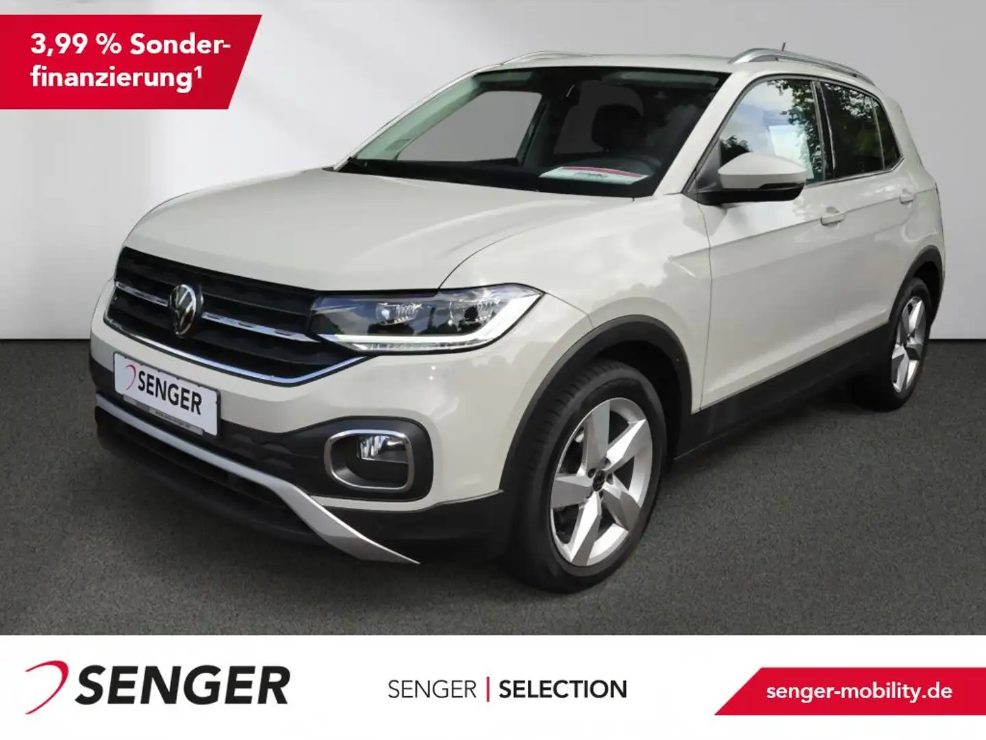 Volkswagen T-Cross 1.0 TSi Style Navi LED PDC Sitzheizung Gris - 1