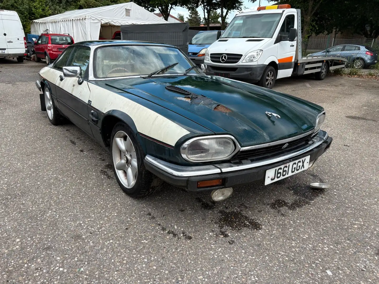 Jaguar XJS 4,0 Coupe Automatik Leder Klima *FESTPREIS* Vert - 1