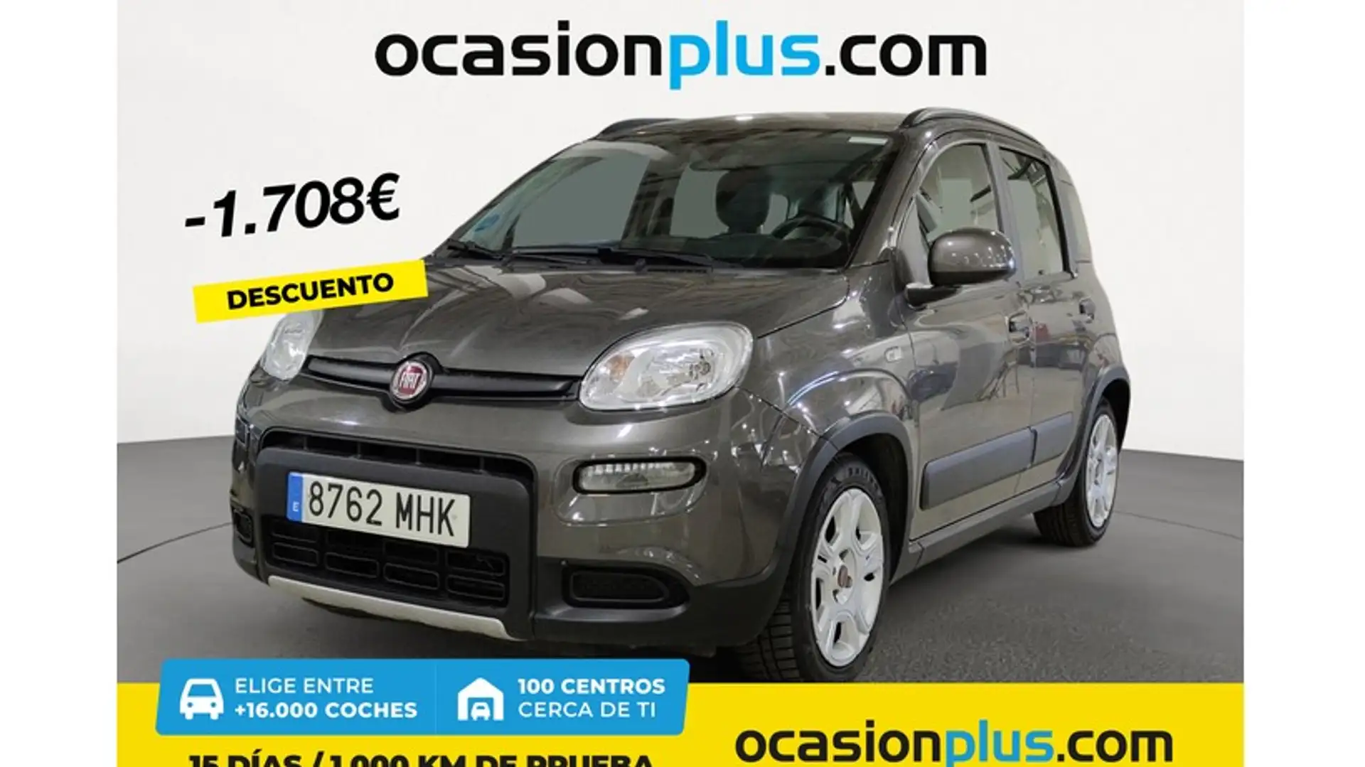 Fiat Panda 1.0 Gse Hybrid Grijs - 1