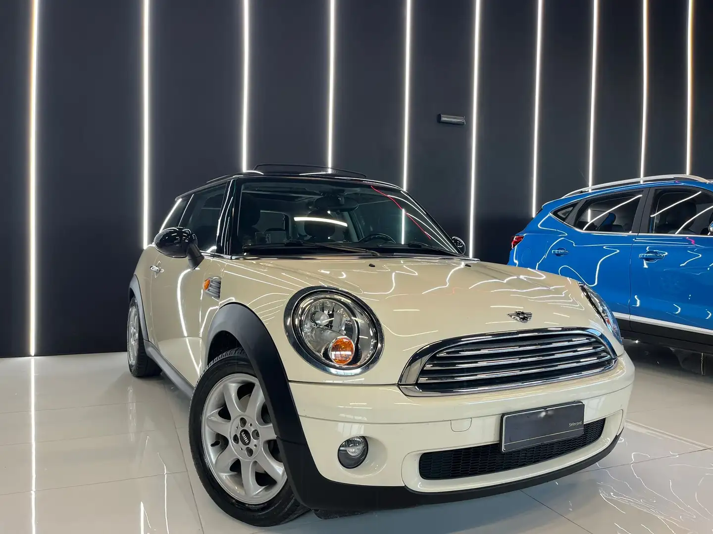 MINI Cooper 1.6 UNICO PROPRIETARIO DOPPIO TETTO 120cv Beige - 1