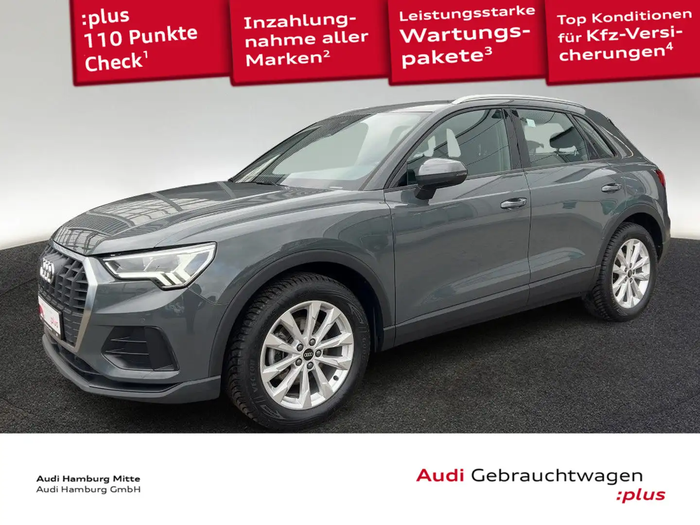 Audi Q3 35 TDI S tronic S tronic AHK Kamera LED Grau - 1