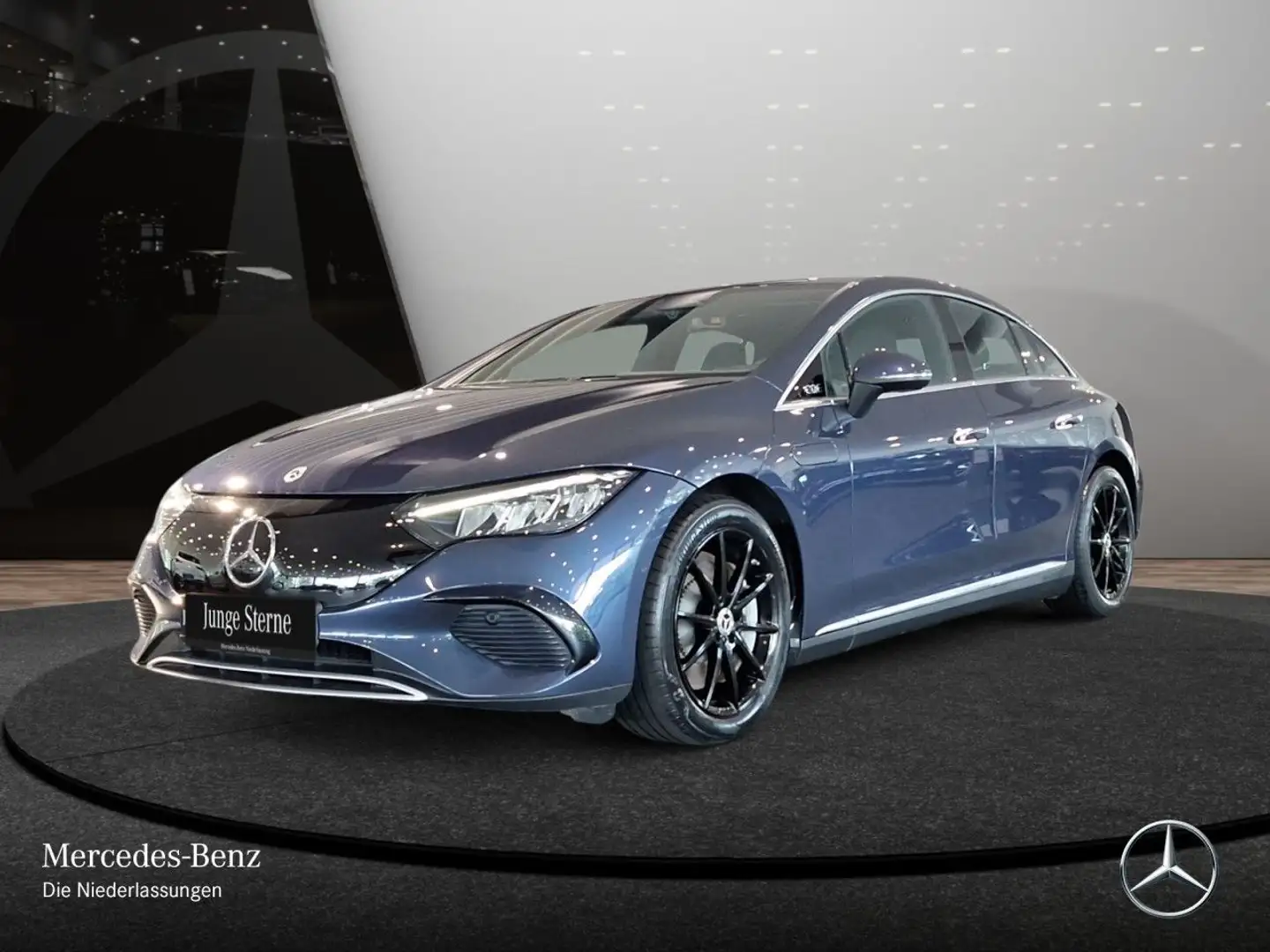 Mercedes-Benz EQE 300 WideScreen LED Kamera Spurhalt-Ass PTS Albastru - 2
