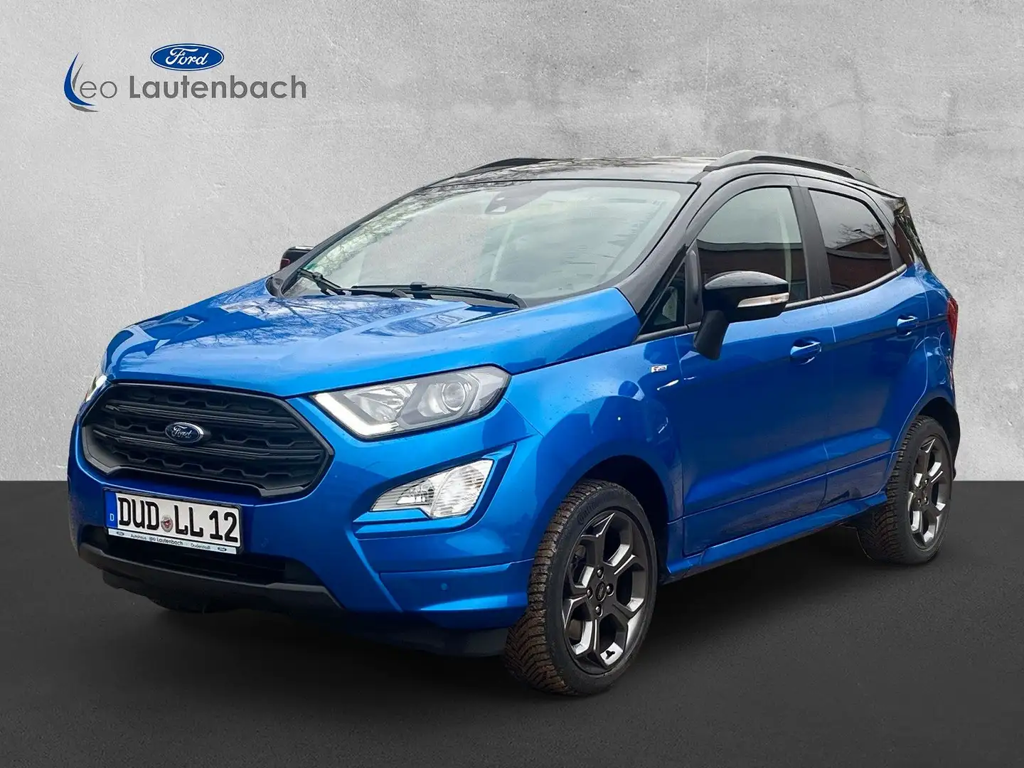Ford EcoSport ST-Line Blau - 1