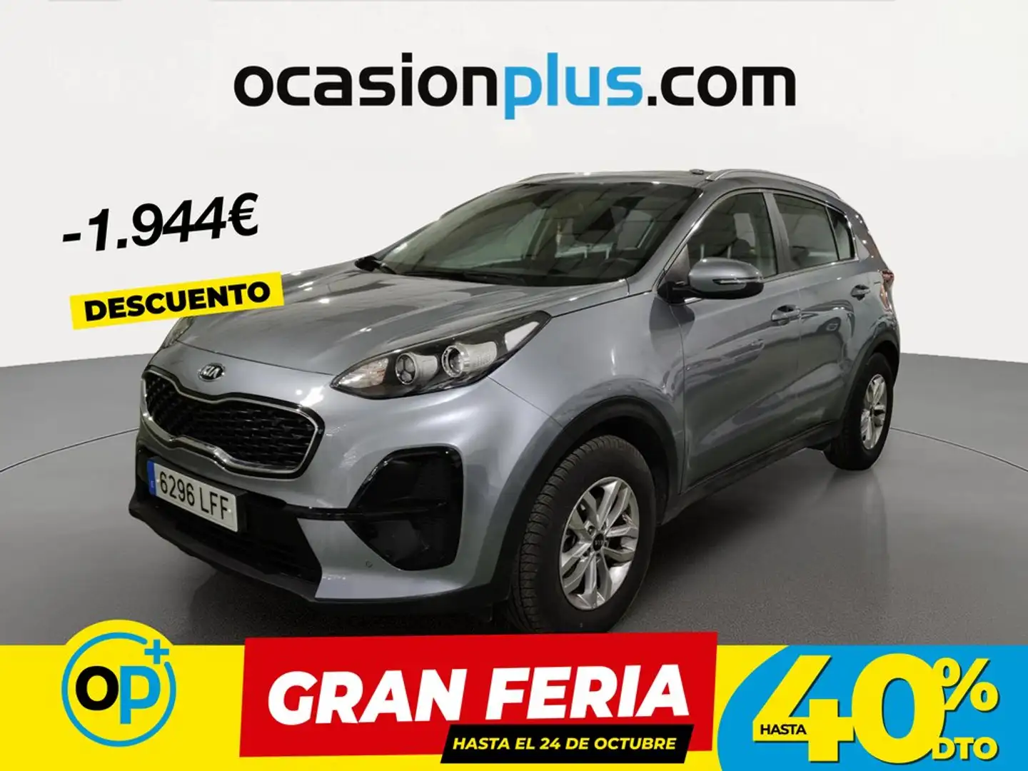 Kia Sportage 1.6 MHEV Business 4x2 115 Gris - 1