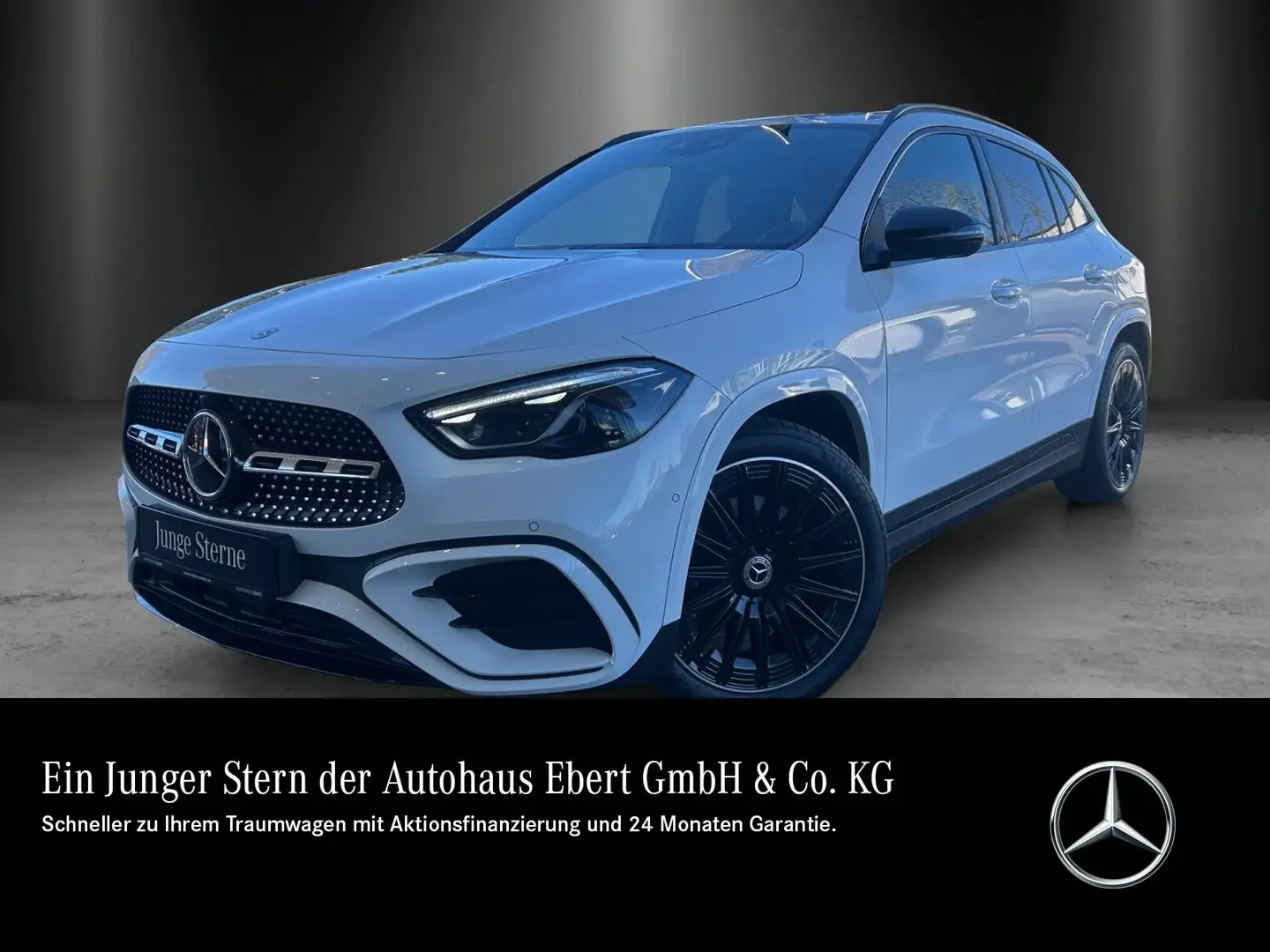 Mercedes-Benz GLA 220 GLA220 d 4M AMG Premium MOPF Burm DISTRO 360°AHK Bílá - 1