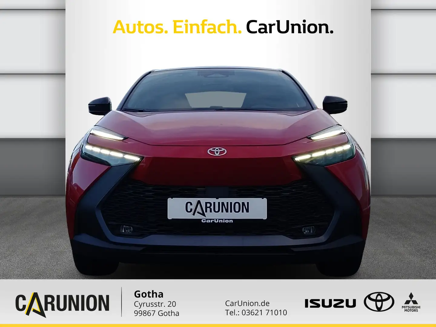 Toyota C-HR 2,0 TEAMPLAYER+KAMERA+APPLE-CAR+LED Rood - 2