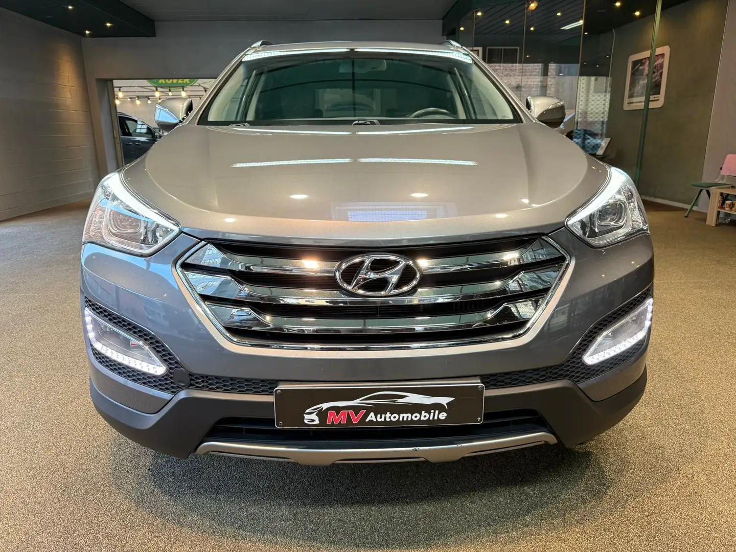 Hyundai SANTA FE 2.0 CRDi * Euro6 * Navi * Cuir * Caméra * Clim Gris - 2