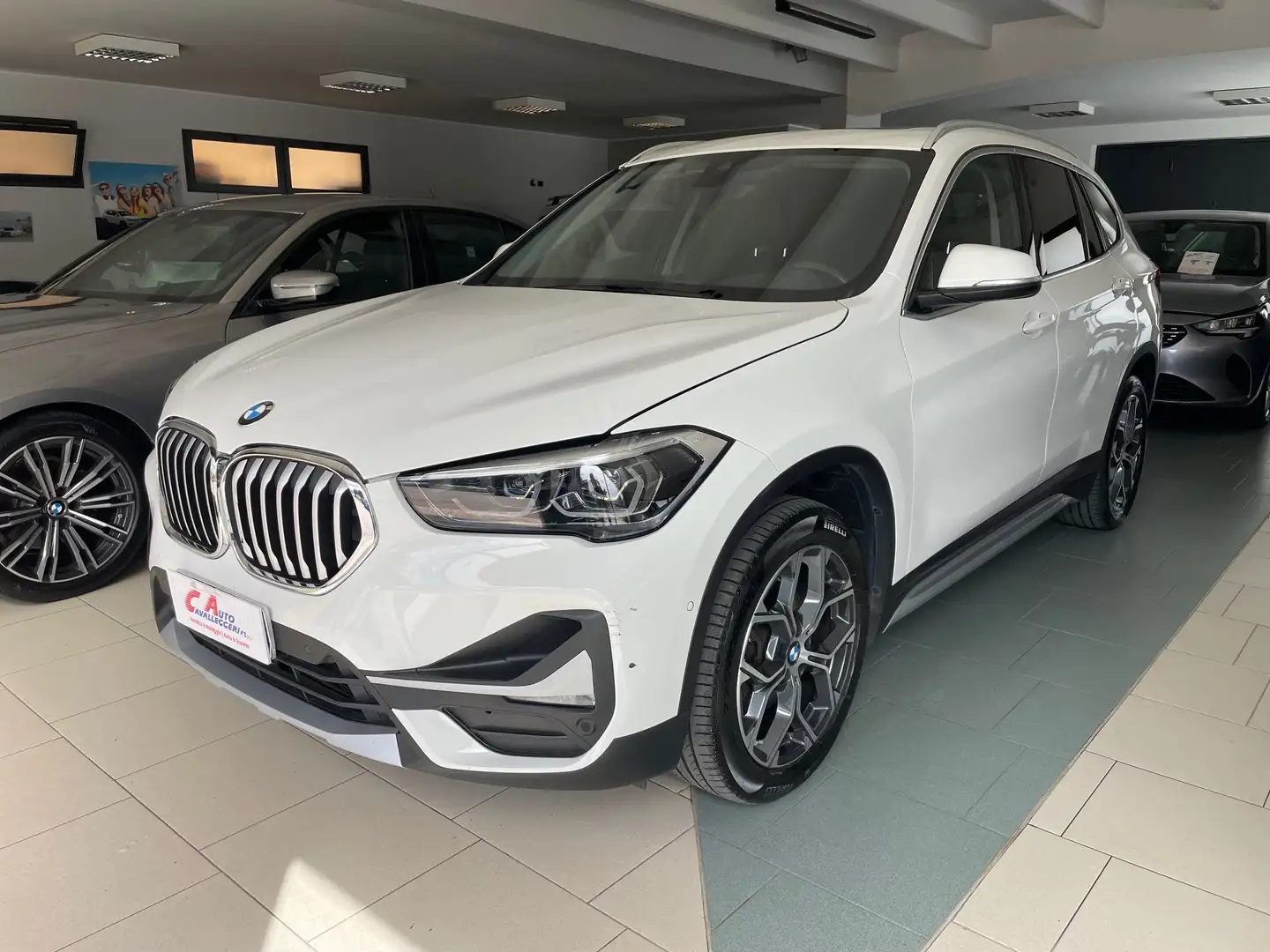 BMW X1 X1 F48 2019 sdrive16d Sport auto Bianco - 1