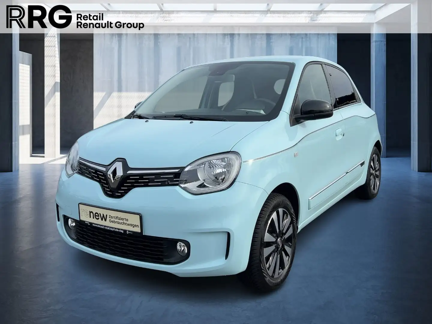 Renault Twingo TECHNO ELECTRIC 22 kWh BATTERIEKAUF Blau - 1