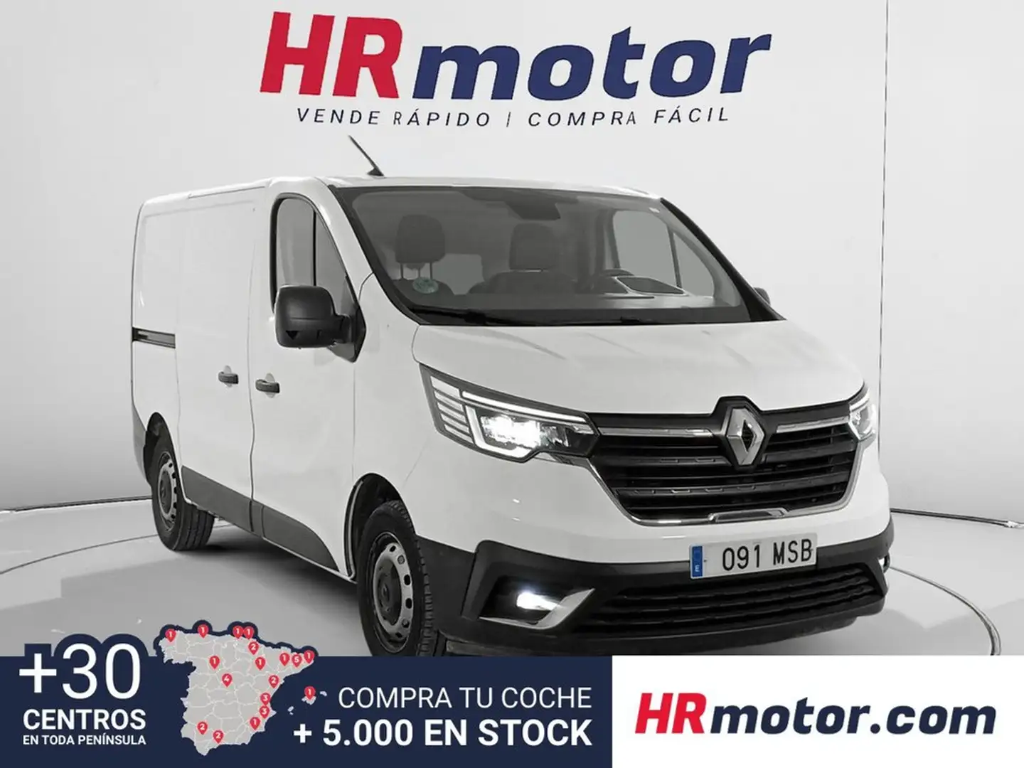 Renault Trafic Blue dCi Blanc - 1