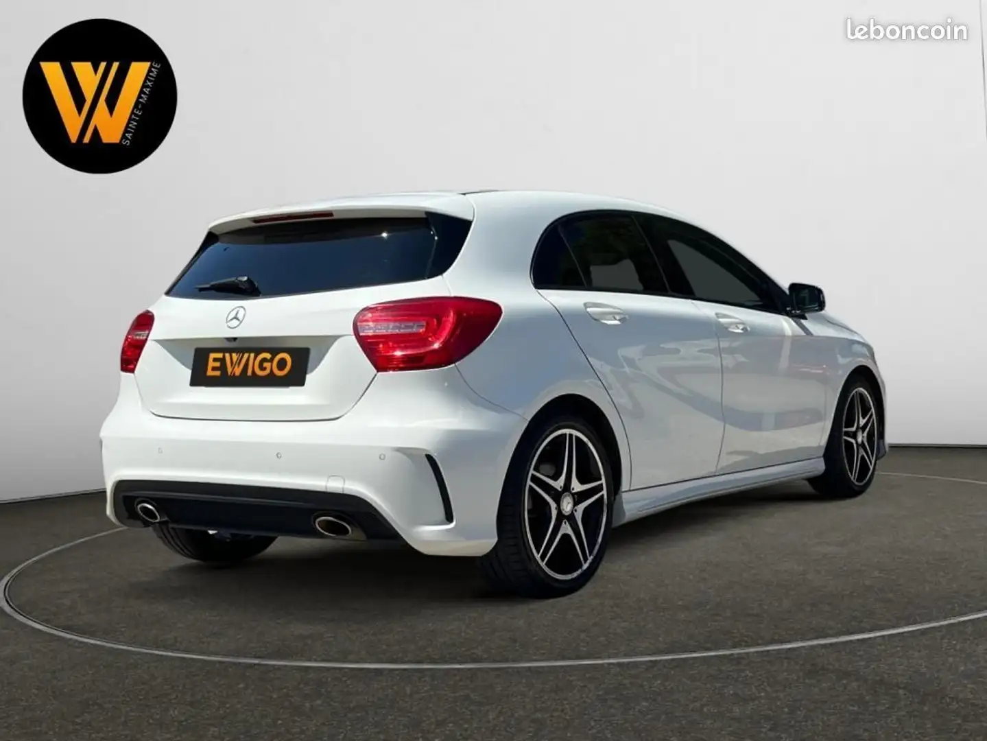 Mercedes-Benz A 200 Mercedes 1.6 200 155 BLUEEFFICIENCY FASCINATION Blanc - 2