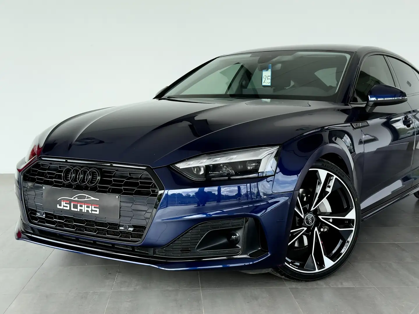 Audi A5 SPORTBACK 2.0TDi S-LINE-GPS-CAMERA-CARPLAY-PDC Bleu - 2