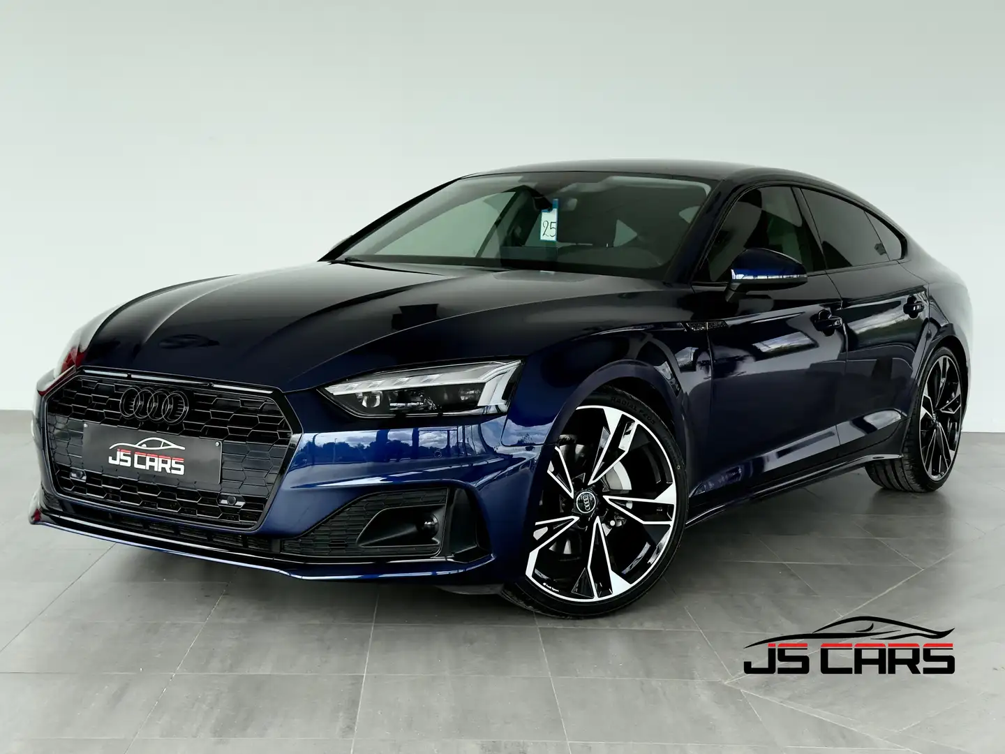Audi A5 SPORTBACK 2.0TDi S-LINE-GPS-CAMERA-CARPLAY-PDC Bleu - 1