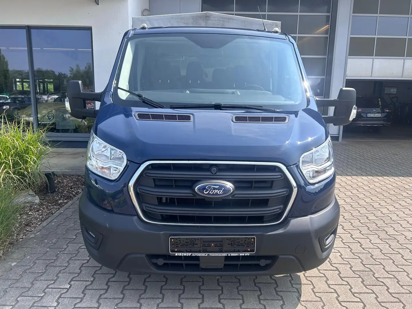 Ford Transit 2.0 TDCi 350 L3 Doka Trend Blau - 2