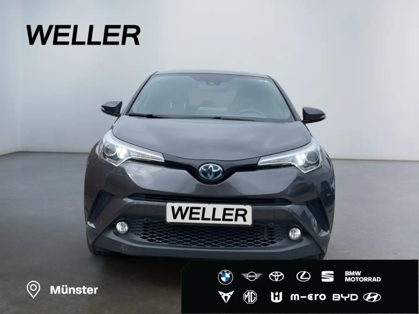 Toyota C-HR 1.8 Hybrid Club*ACC*Kamera*SHZ*SmartKey*PDC* Gris - 2