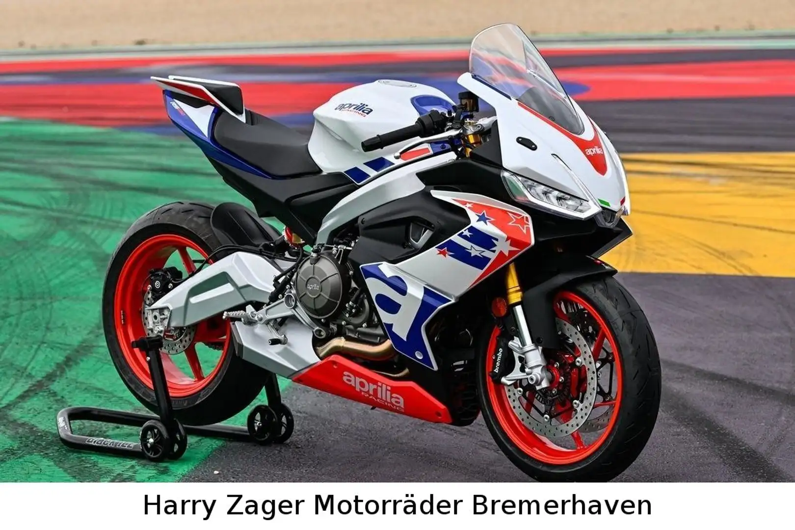 Aprilia RS 660 Limited Edition Stars and Stripes Blanc - 1