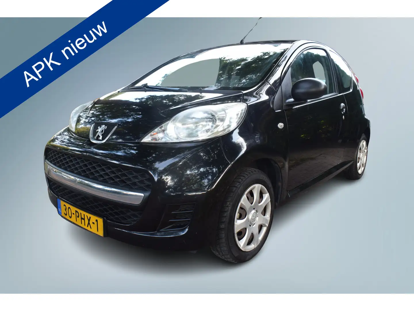 Peugeot 107 1.0-12V XR Zwart - 1