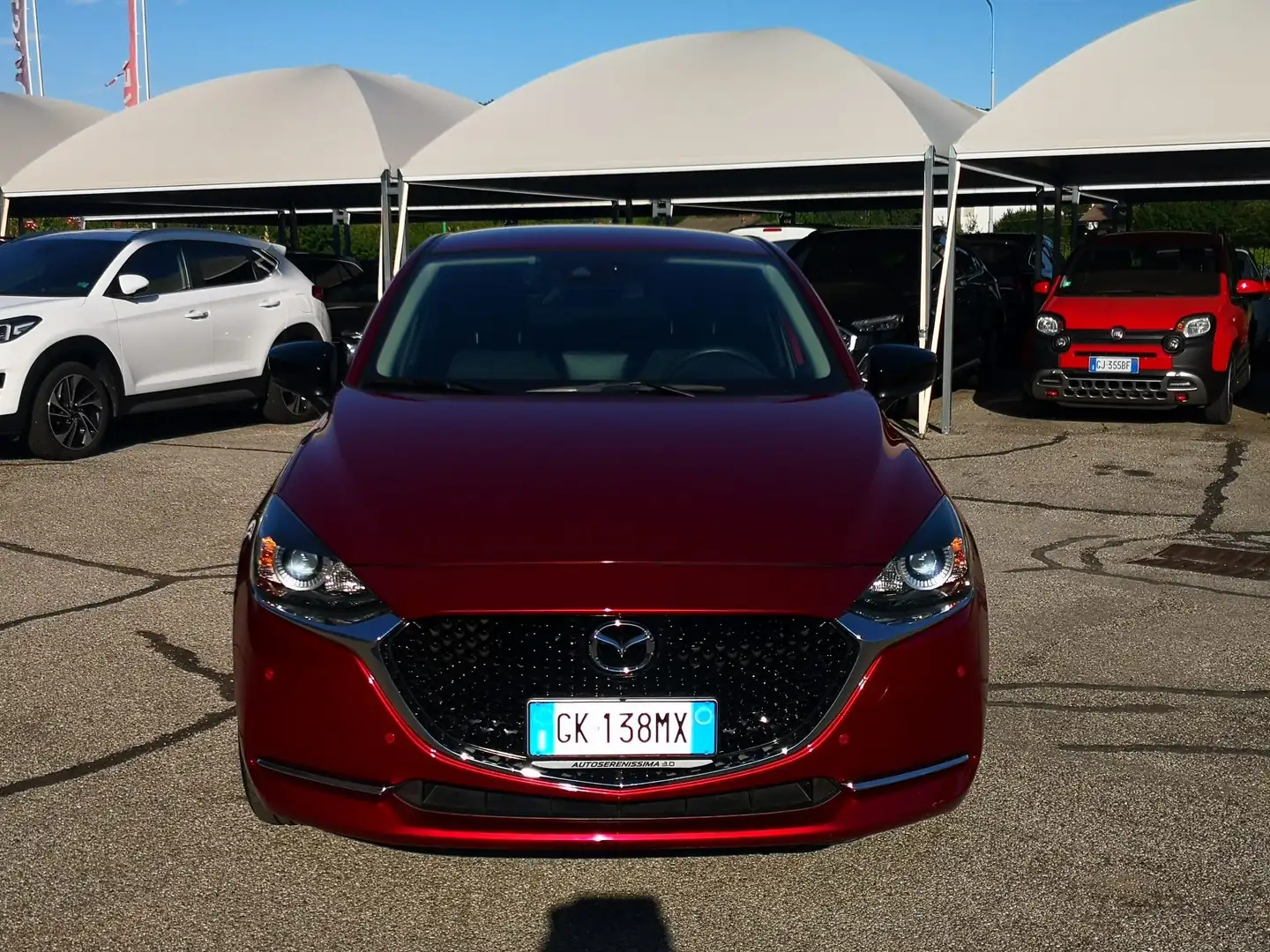 Mazda 2 1.5 Skyactiv-G Homura ***CAR PLAY***TELECAMERA*** Rosso - 2