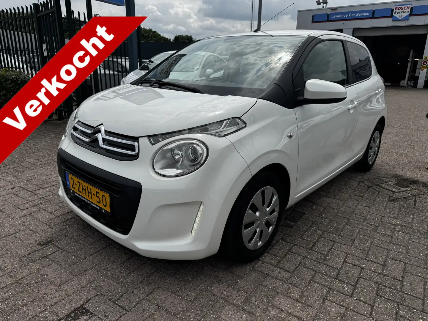 Citroen C1 1.0 e-VTi Feel | Bleu-Tooth | Airco | 1ste Eig. | Wit - 1