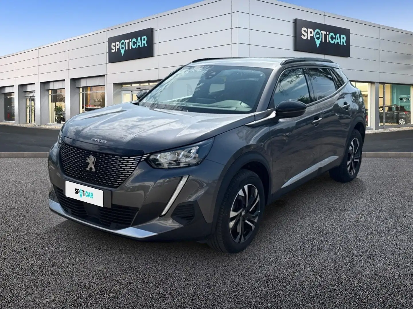 Peugeot 2008 PureTech 100 Allure S/S Gris - 1