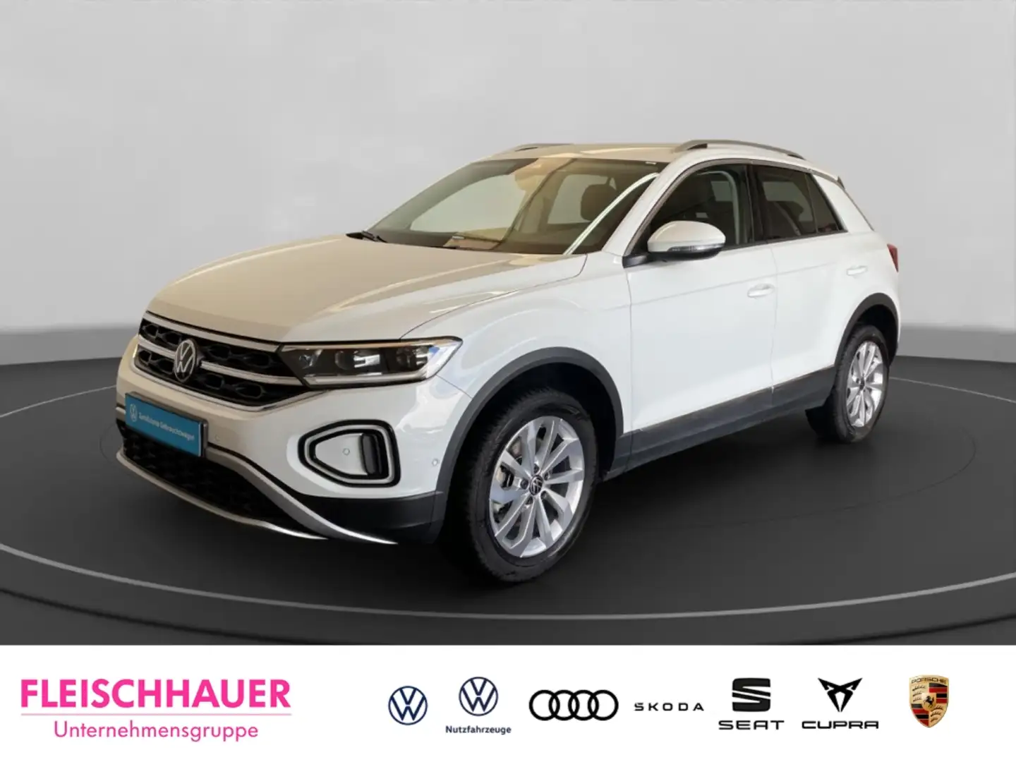 Volkswagen T-Roc Style 2.0 TDI LED SHZ PDC Kamera App-Connect Blanc - 1