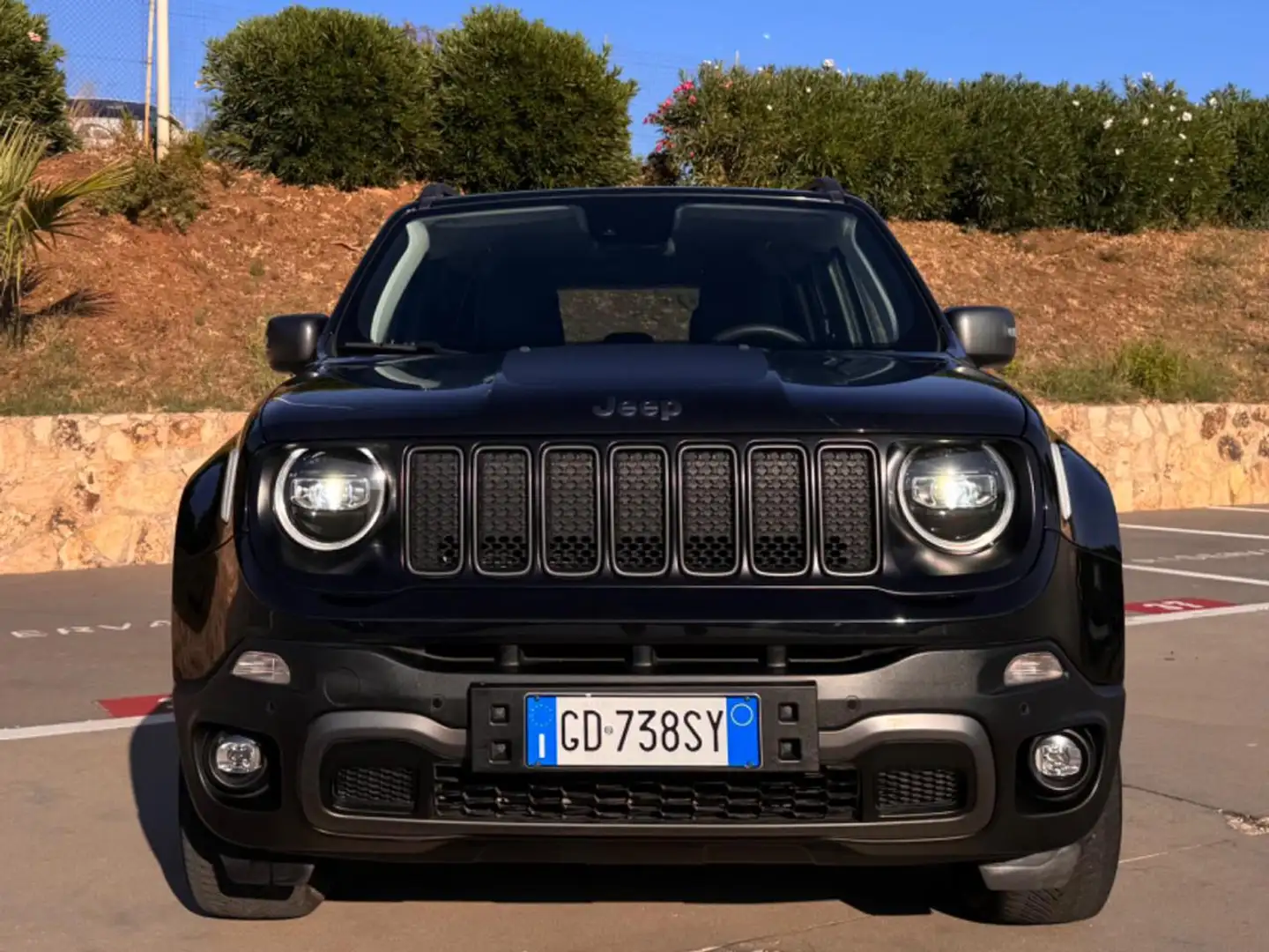 Jeep Renegade 4XE 240CV PHEV TRAILHAWK+LED+PELLE+RCAM+NAVIGRANDE Nero - 2